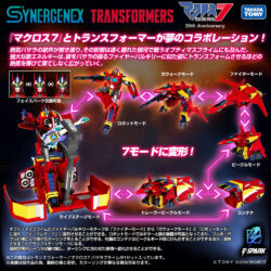 トランスフォーマーとマクロス7がコラボ！！バサラプライムは７つのモードになるぞ！！